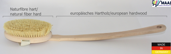 Badebürste Duschbürste XL 48 cm mit abnehmbaren Stiel
